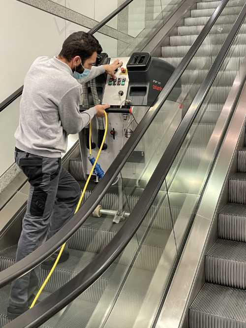 Saubere Rolltreppen Mannheim